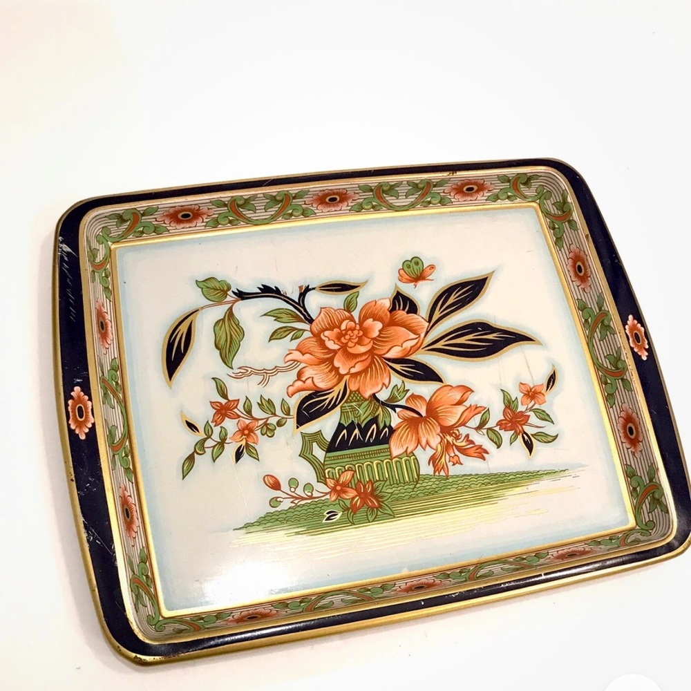 DAHER Long Island Jewelry Metal Dish Made in England